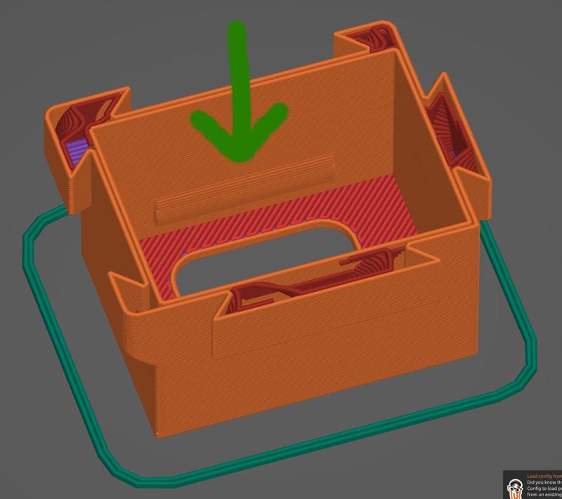 Parameterizable modular resistor box with bump