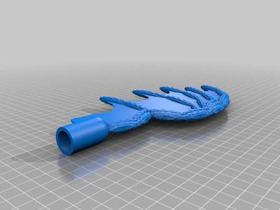 dragon wing pencil toper