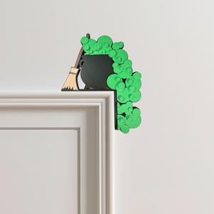 Witch Cauldron Corner Decor