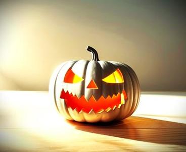 PUMPKIN HALLOWEEN SCARY FACE