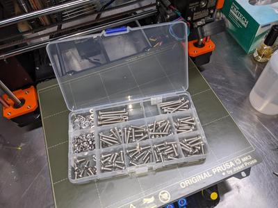 Divider for Small Parts Storage Box - Two Versions