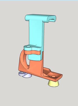 clamp for Divevolk Sea Touch 3