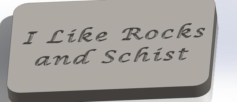 I like rocks and Schist
