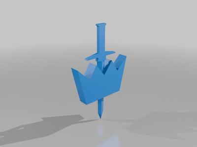 Gorilla tag King Badge