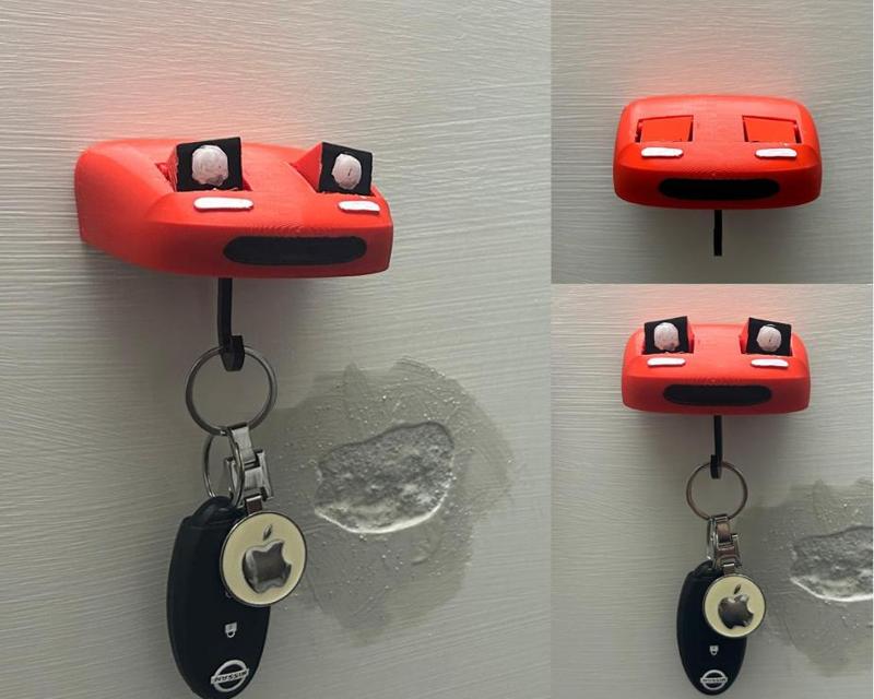Miata POPUP Headlights Keyhanger - Single Hook