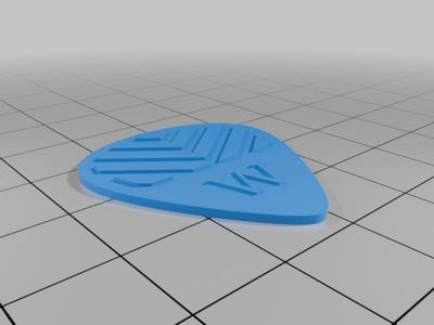 Guitar Pick (Plectrum) With Grips