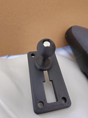 One inch ram style ball