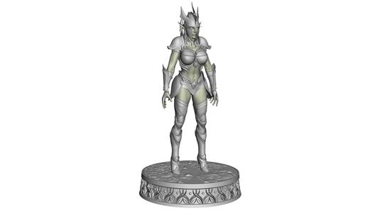 Araniel elf girl free test model for other girls ;-)