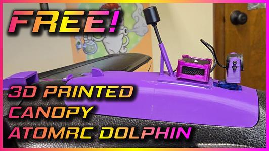 AtomRC Dolphin Canopy DJI Pan Setup