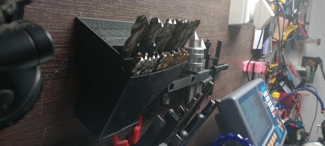 Drill Bit Wall Organiser (Metric 10-1mm)