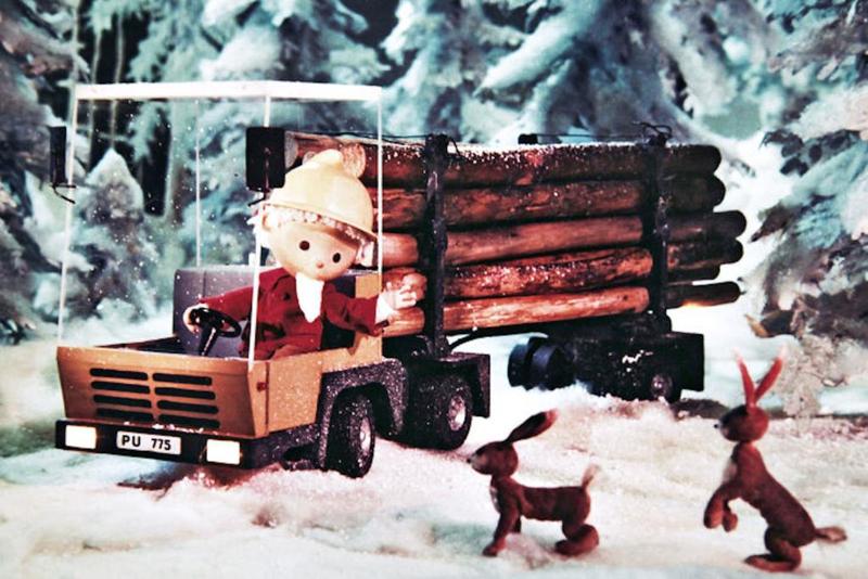 Sandmann (Jon Blund) truck & trailer