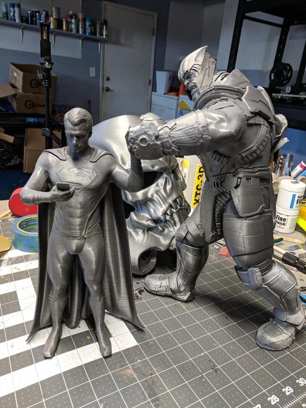 Superman Vs Thanos