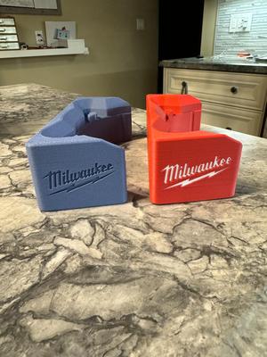 Milwaukee M18 Blower 2724 Wall Mount - With Logo & Colour