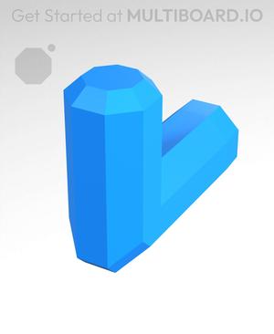 20x17·5 mm Hook (Friction-Fit Insert)