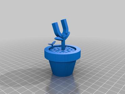 Golden Magnet in a pot