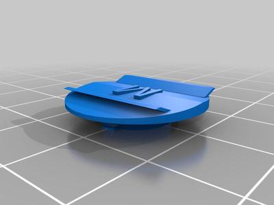 1964 Mercury comet wagon gas cap protoype