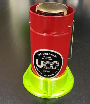 Plug-n-play UCO Candle Base