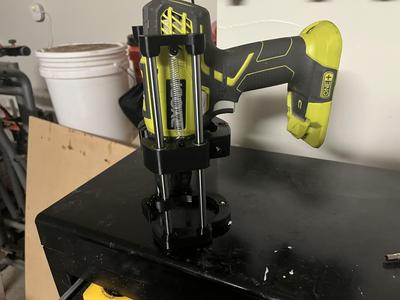 Portable drill press with 24 mm bearings from Mk3 upgrade