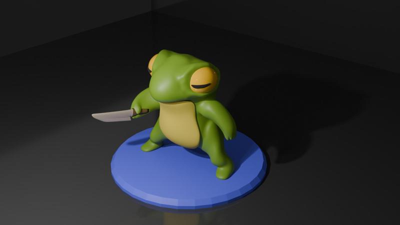 Hungry Chinese Frog  (@dinghuart)