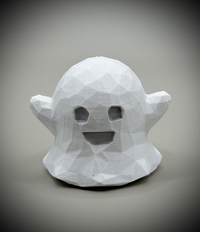 Happy Ghosty the Low Poly Ghost