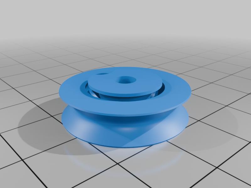 BB Ball Bearing - 9 or 10 bb's - smooth rolling - center raised