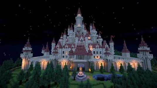 Minecraft Shrek Castle