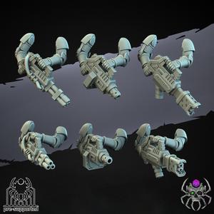 Demon Hunters Battle Squad Weapons Set (Bits)