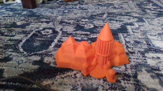 mountain tower