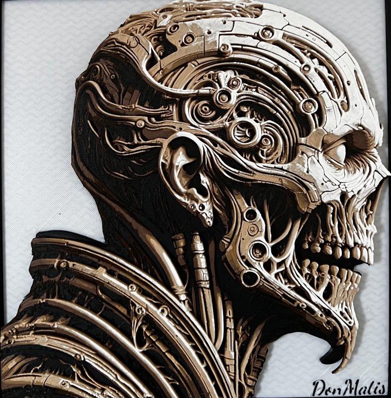Biomechanical Skull 2