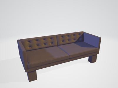 mini two person sofa M=1:100