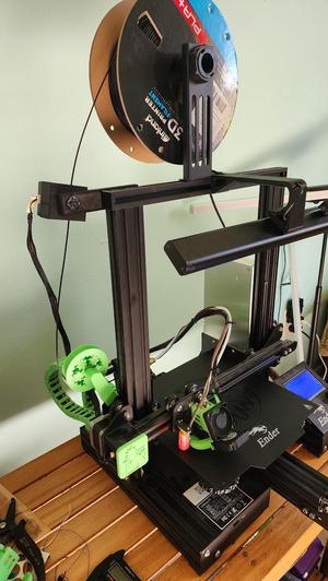 creality filament runout sensor slot mount