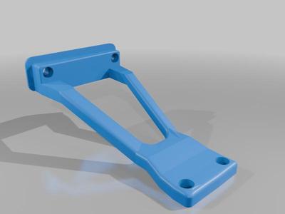 E-Firestorm RC Shock Tower to Gearbox Stability Brace