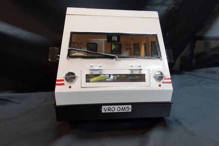 Wheelie Yellow Inspired Van