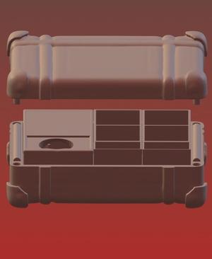 Suitcase for boardgaming or RPG 