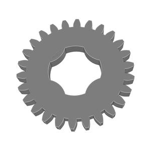 Gear Wheel PLN TTH26 BU00.25 SFT-SHD - SPN-GWH-0081