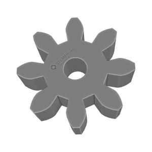 Gear Wheel PLN TTH08 BU00.25 SFT2.0mm - SPN-GWH-0009