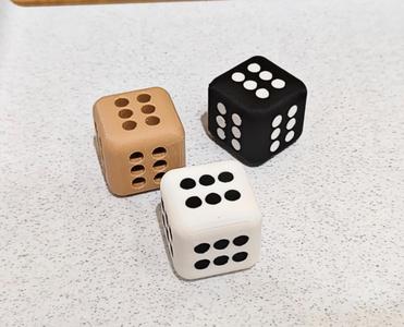 You are the king of Flight Chess! A die with sixes on every side 