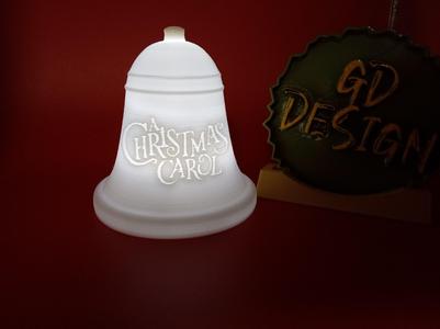 A Christmas Carol Christmas BELL ORNAMENT TEALIGHT