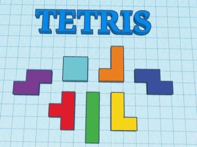 Tetris Fridge Magnets