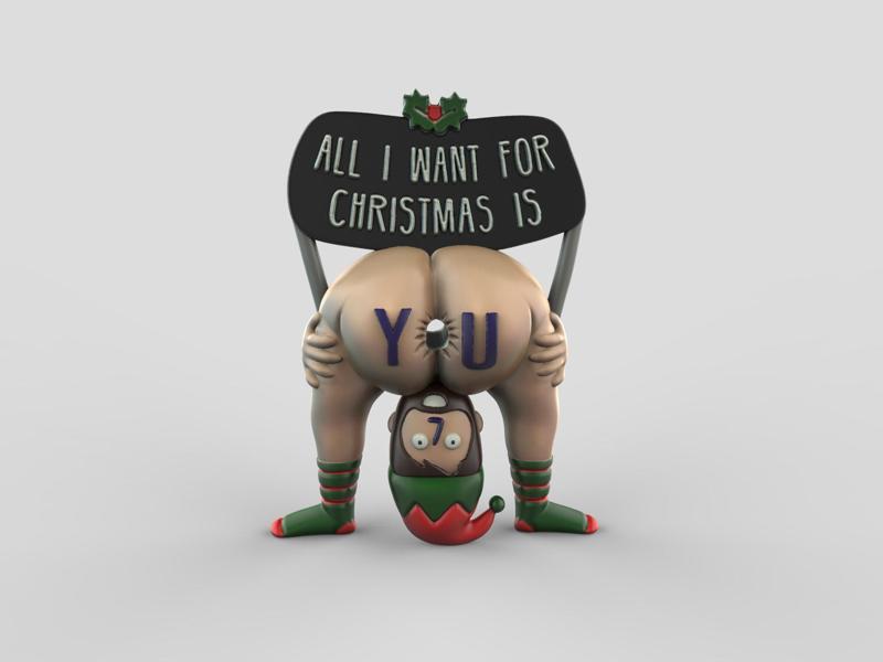 CHRISTMAS FUNNY ELF
