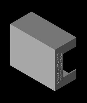 cbd-3d MOSFET enclosure