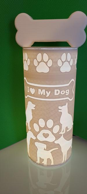 Dog Table Light