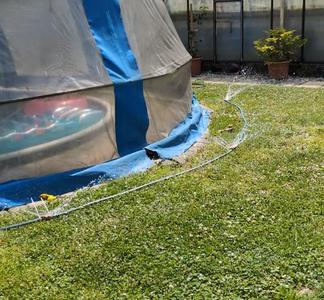 Sprinkler for lawn irrigation