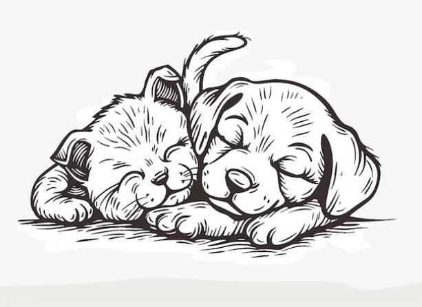 Dog And Cat Wall Art