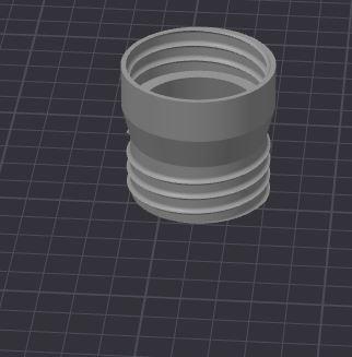 10l Palmolive -> DIN 45 AH 23/45 Adapter