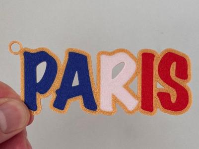 PARIS Keychain 