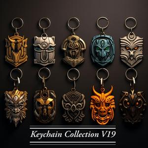 Keychain Collection V19 20 different Keychains! Follow Please!