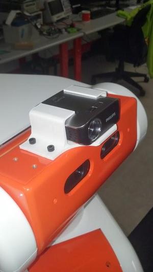 ppx2055 pico projector mount for UBR-1 head