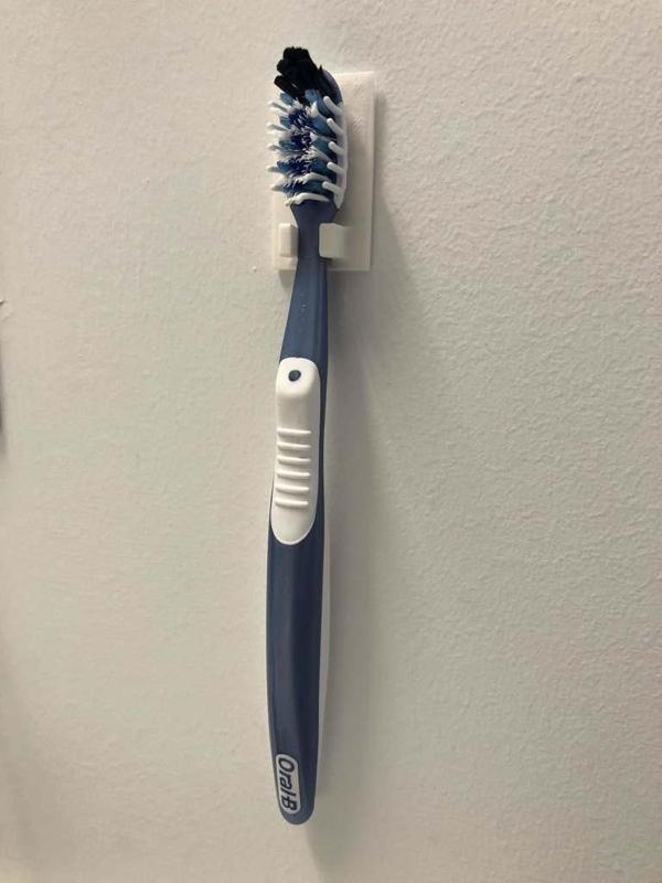 Wall/mirror Toothbrush holder
