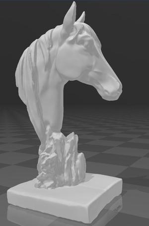 Horse Bust
